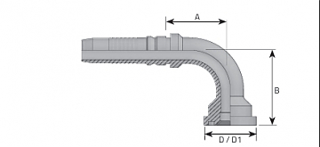 Фл. 1"6000/90-16 int (47,7) DN25