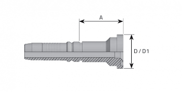 Фл. 1.1/4"6000/0-16 int (54,0) Cat DN25