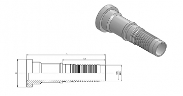Фл. 3/4"6000/0-12 int (41,3) Cat DN20
