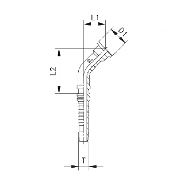 Фл. 1.1/2"6000/45-24 int (63,5) DN38 (C)